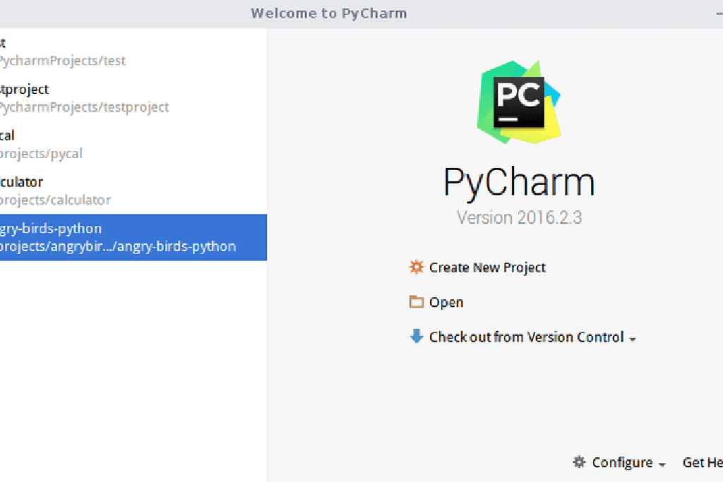 Как удалить проекты pycharm