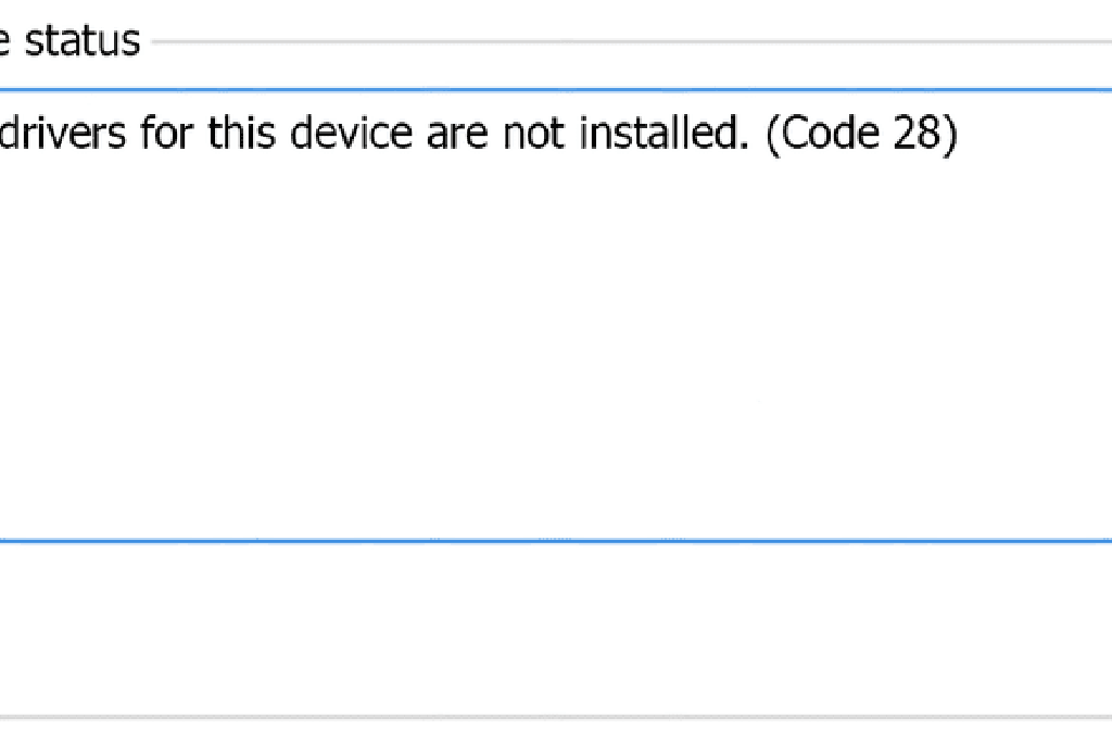 Windowsでコード28のエラーを修正する方法