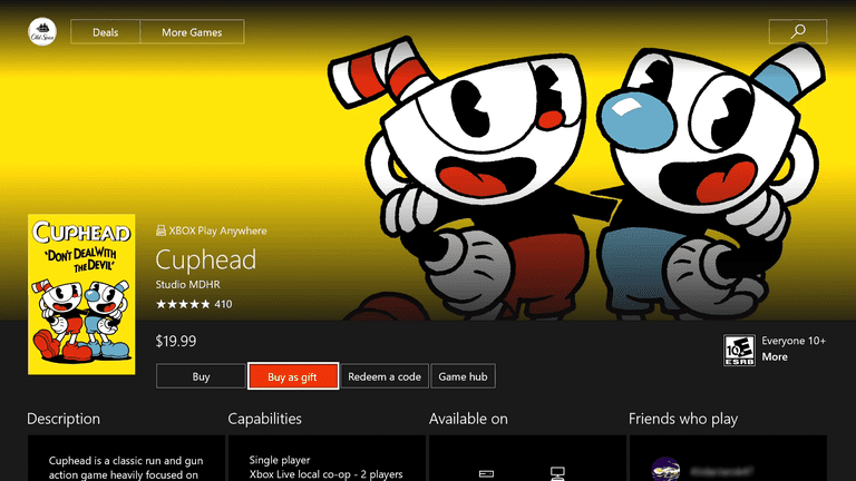 Xbox Oneギフトゲーム Xbox Liveでゲームを送信する方法