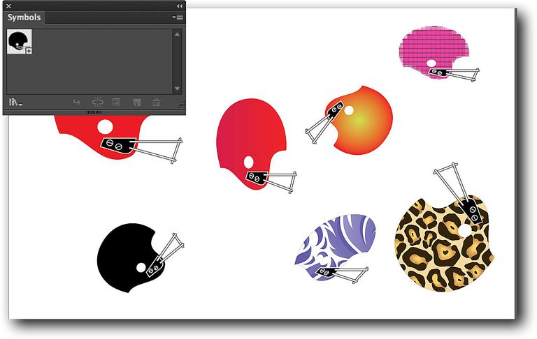 如何使用adobe Illustrator Cc 210的新动态符号功能