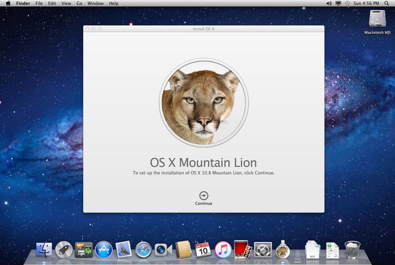 OS X Mountain Lion Installer app