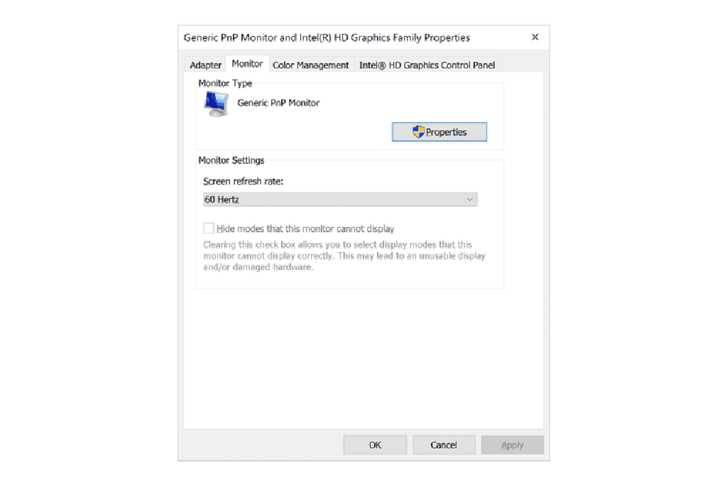 リフレッシュレートを変更する方法 Windows 10 8 7 Vista Xp