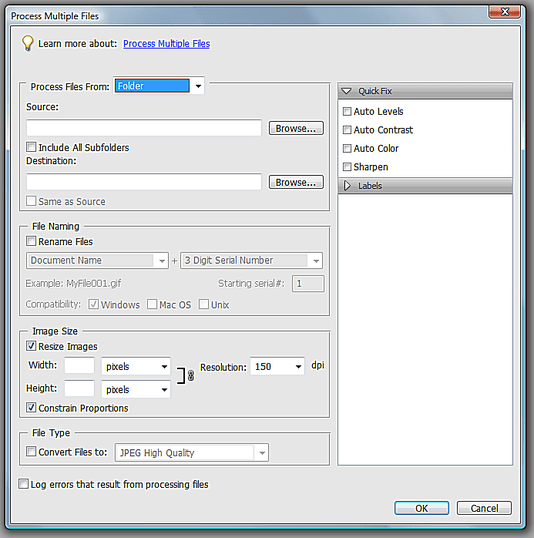 Promjena Velicine Vise Datoteka S Photoshop Elementsom