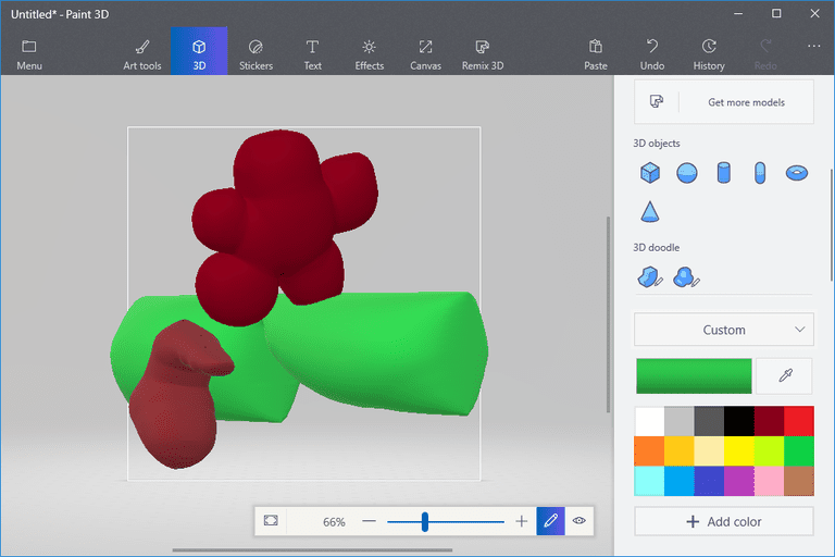 如何在Microsoft Paint 3D中創建3D繪圖