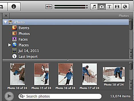 Imovieで静止画を編集する Imovieで静止画を編集する