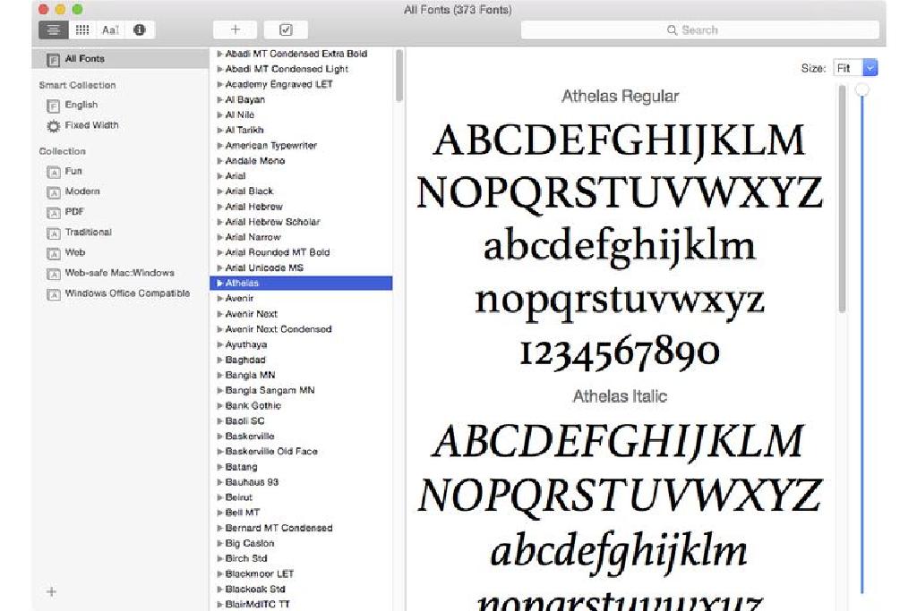 Font Bookを使ってmacにフォントをインストールして削除する