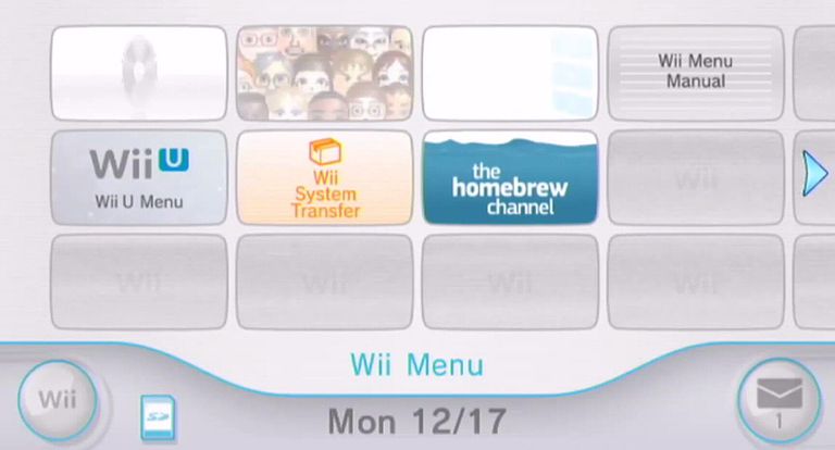 Wii Uのwiiモードに自作チャンネルをインストールする