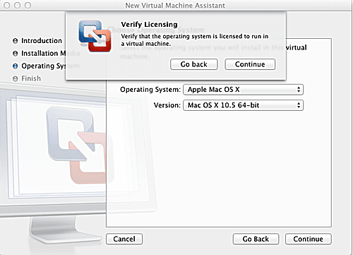 vmware for mac licensing