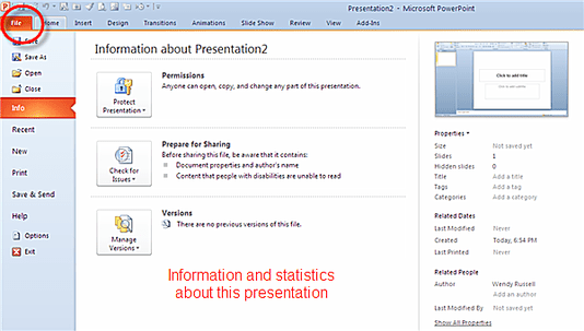 নত নদ র জন য Powerpoint 2010 নত ন ক